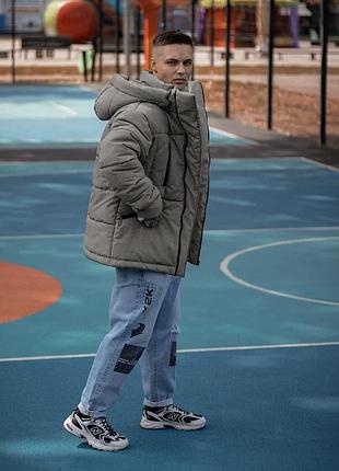 Куртка пуховик чоловіча зимова puff