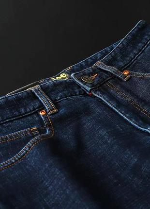 Зимові утеплені чоловічі джинси на флісі lee розмір 406 фото