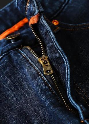 Зимові утеплені чоловічі джинси на флісі lee розмір 408 фото