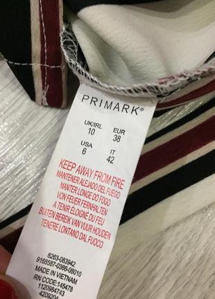 Блуза на запах в смужку від primark8 фото