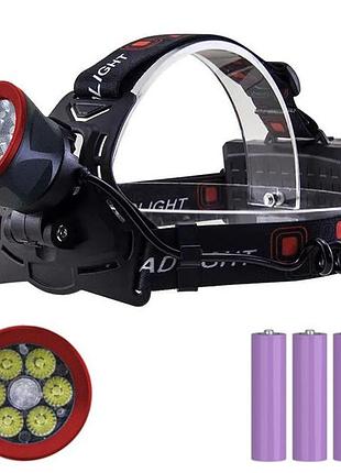 Дуже потужний налобний ліхтар ct021, перезарядний налобний ліхтар head lamp тактичний на голову jn-19