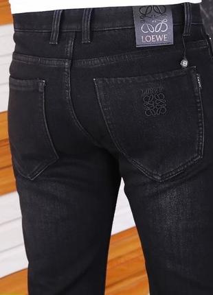 Зимові утепленні джинси на флісі loewe розміри 32, 38, 40