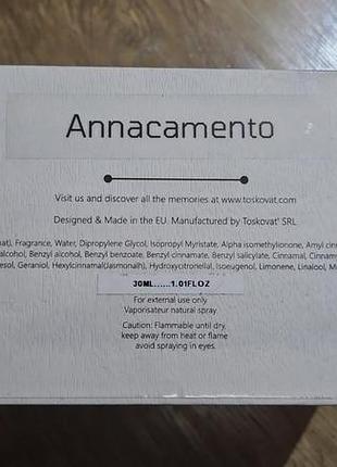 Toskovat extrait de mémoire annacamento парфум (30 мл)