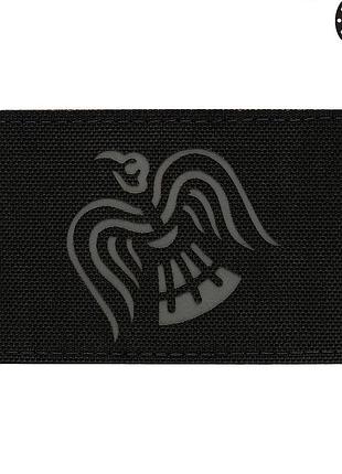 M-tac нашивка знам'я ворона laser cut black/grey