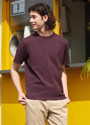 Чоловіча/унісекс футболка supima cotton uniqlo