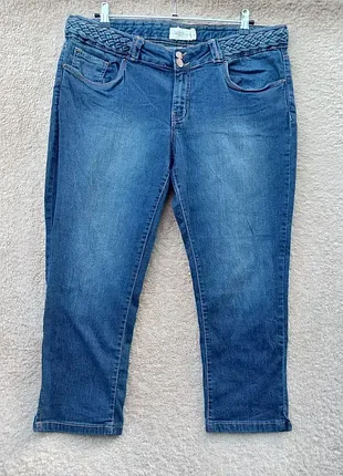Джинсовые капри,р54-56💙💙💙