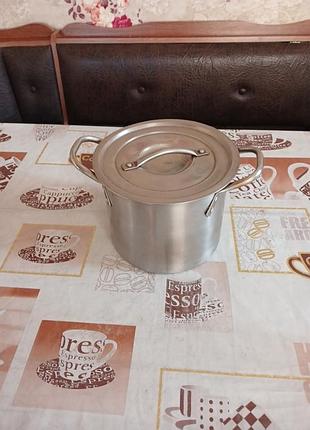 Кастрюля нержавіюча