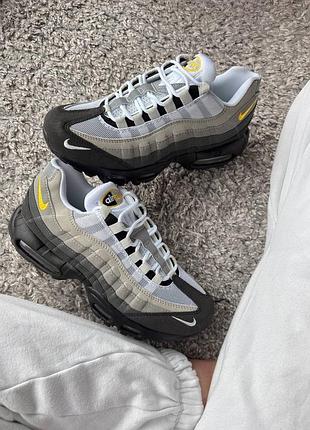 Nike air max 95 og grey white yellow 4