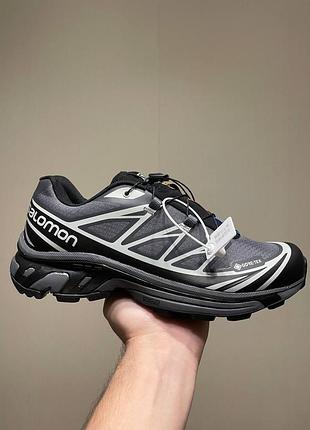 Salomon xt-6 gore-tex black/grey