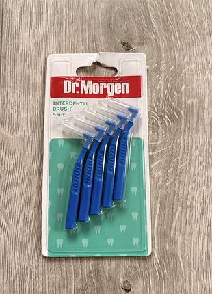 Новий набір  міжзубних щіток dr. morgen interdental brush