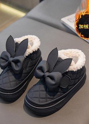 Детские теплые ботиночки для девочки