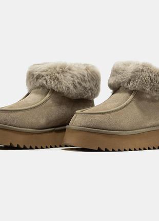 Жіночі зимові уггі з натурального хутра ugg funkette 🔥