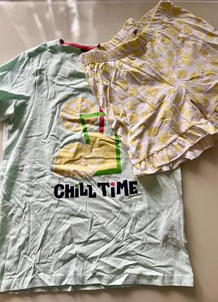 Піжама бавовна для дівчини 158-164