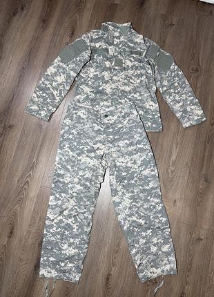 Армийская боевая униформа сша (acu) army combat uniform с универсальным камуфляжным рисунком (ucp), s