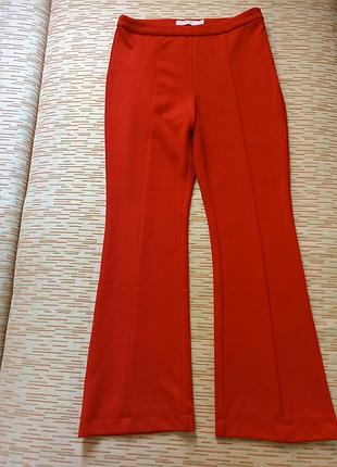 Стильні червоні штани брюки жіночі брендові