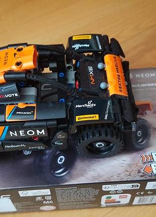 Конструктор lego technic автомобиль для гонок neom mclaren extreme e 6