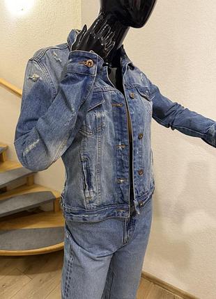 Джинсовка, джинсова куртка denim co 3