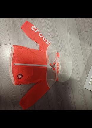 Дождевик детский crocs на рост 105