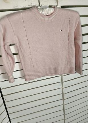 Tommy hilfiger, свитерик из тонкой шерсти