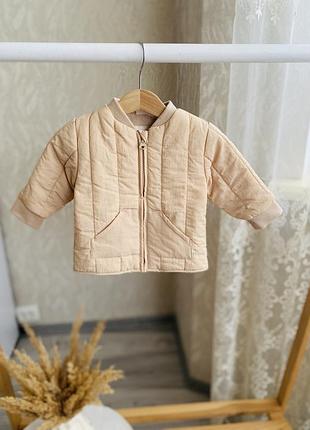 Весняна куртка на 6-9 місяців