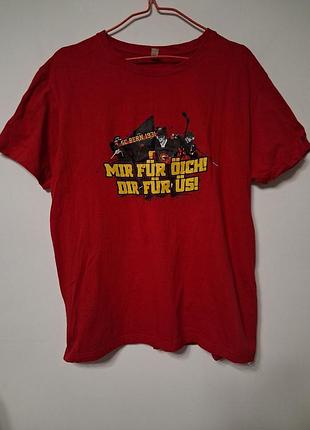 Футболка мужская красная clique, размер l