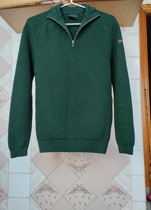 50% шерсть теплый свитер размер м от cavalaro napoli