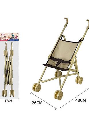 Візочок арт. 910-22 (36шт) тростинка метал, р-р іграшки 48*24*51 см, 12*10*67 см