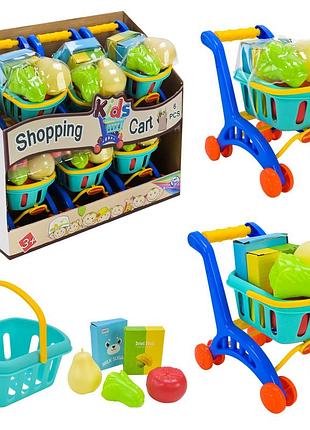 Игрушечный набор арт. lt614-db (48шт) супермаркет,8уп по 6 шт в дисплее 32*36,5*16,5 см /цена за шт/