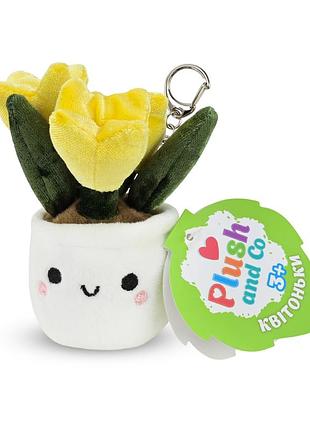 М'яка іграшка plush and co "квітоньки" арт. plc25057 (80шт) брелок 10см