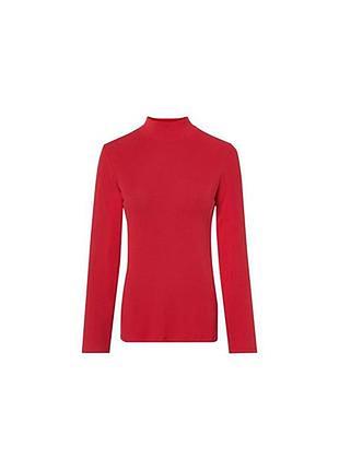 Якісний жіночий тонкий гольф водолазка в рубчик