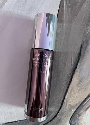 Відновлювальний флюїд проти зморшок kanebo sensai cellular performance wrinkle repair collagenergy spf20