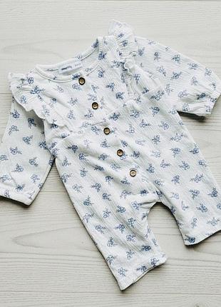 Мусліновий ромпер для дівчинки