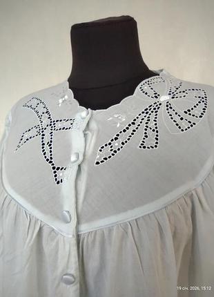 Ночная рубашка винтаж, ришелье, италия