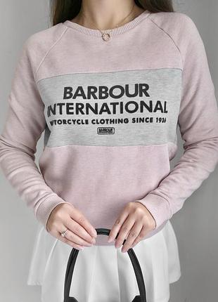 Свитшот от barbour, оригинал, sweatshirt barbour international original, s size