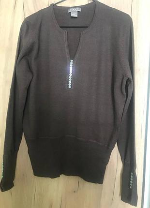 Светер шерсть теплий кофта шерстяна merino wool