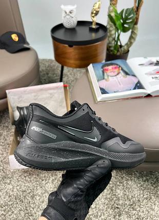 Nike air zoom winflo 8 shield all black space 9