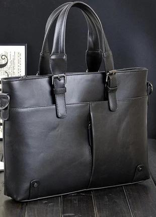 Качественный мужской портфель для документов сумка мужская дипломат2 фото
