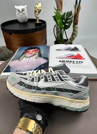 Nike p-6000 w grey black green