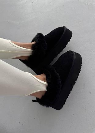 Уггі ugg tazelle platform black