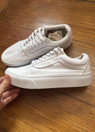 Vans ванси білі розмір 40