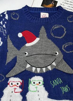 Детский свитер на мальчика 💙 4