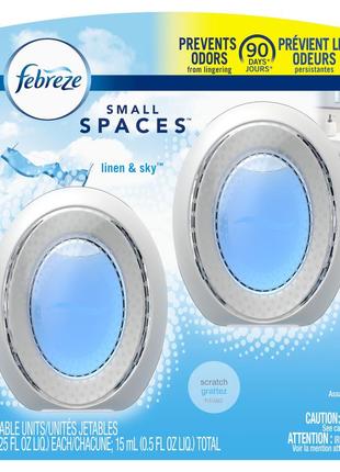 Американський освіжувач повітря для приміщень febreze, linen & sky,2шт