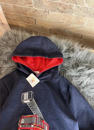 Худі з пожежною машинкою 2