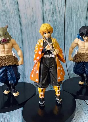 Фігурка зеніцу агацума з аніме demon slayer demon slayer 15 см