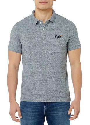 Мужская рубашка-поло superdry classic pique