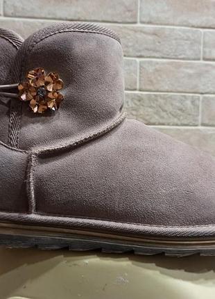 Теплі зимові уггі натуральна замша mt