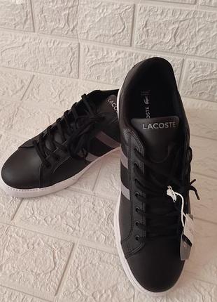 Мужские кроссовки lacoste черные | новые | eu 44.5 | 2300 грн