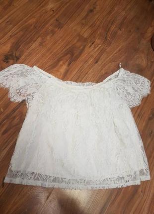 Блузка кружево