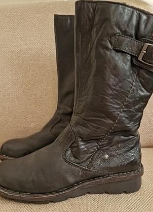 Чоботи шкіряні camel active / розмір 39 (6) оригінал