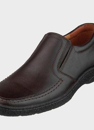 Туфлі чоловічі демісезонні повсякденні натуральна шкіра